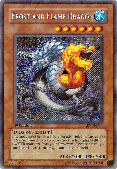 Frost and Flame Dragon [TAEV-EN033] Secret Rare | Galaxy Games LLC