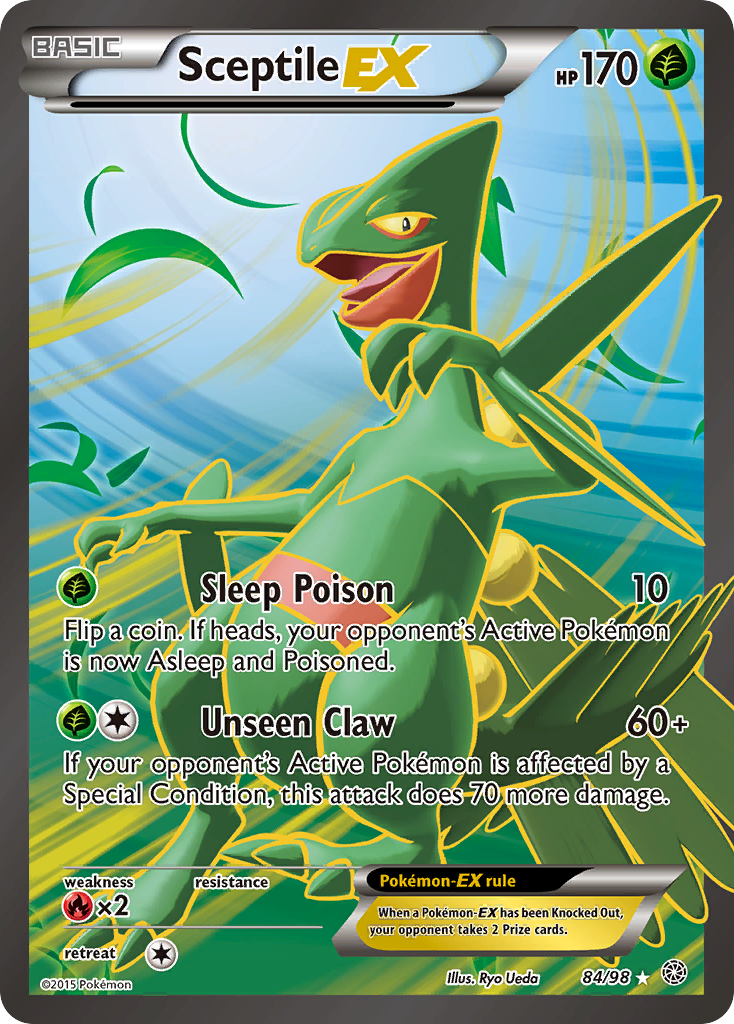 Sceptile EX (84/98) [XY: Ancient Origins] | Galaxy Games LLC