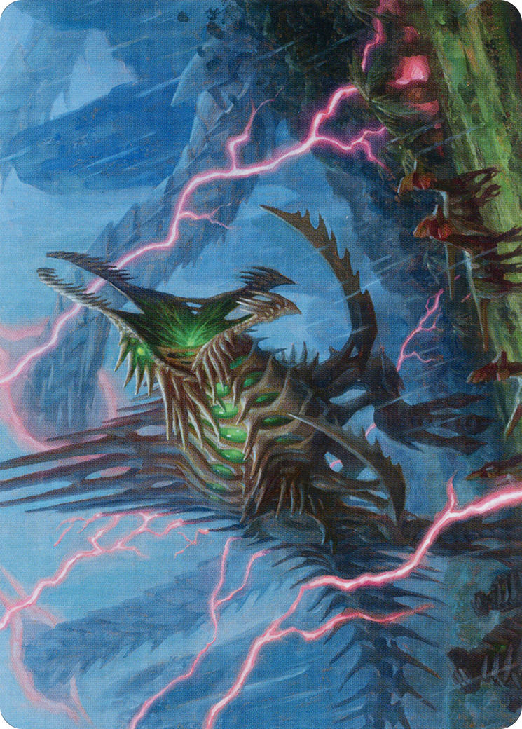 Etali, Primal Sickness Art Card [March of the Machine Art Series] | Galaxy Games LLC