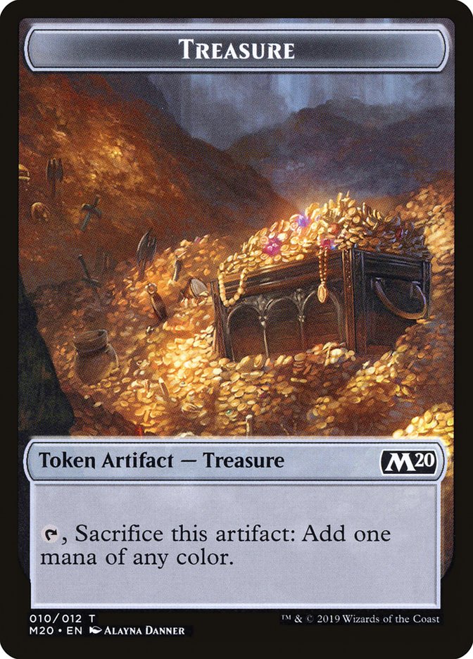 Treasure Token [Core Set 2020 Tokens] | Galaxy Games LLC