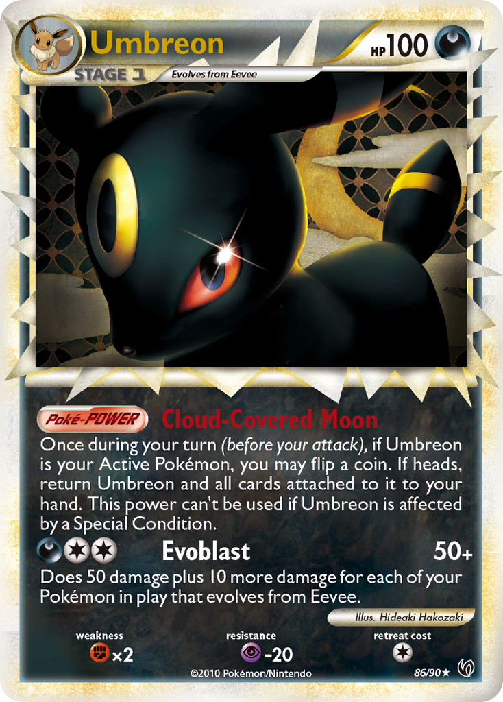 Umbreon (86/90) [HeartGold & SoulSilver: Undaunted] | Galaxy Games LLC