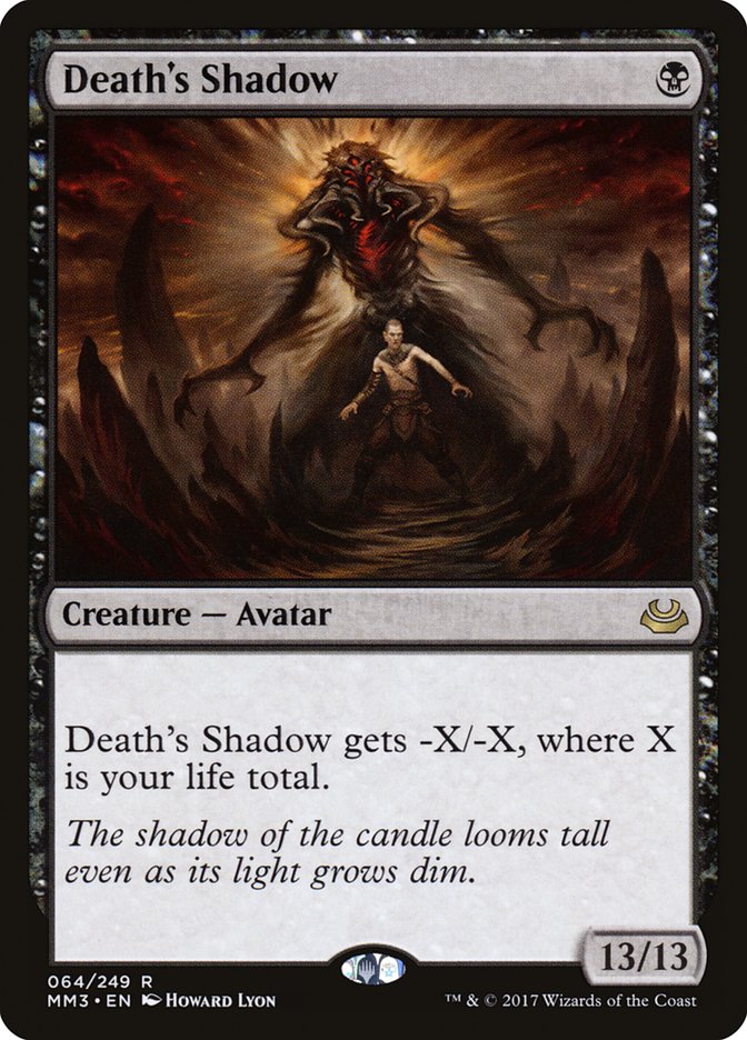 Death's Shadow [Modern Masters 2017] | Galaxy Games LLC