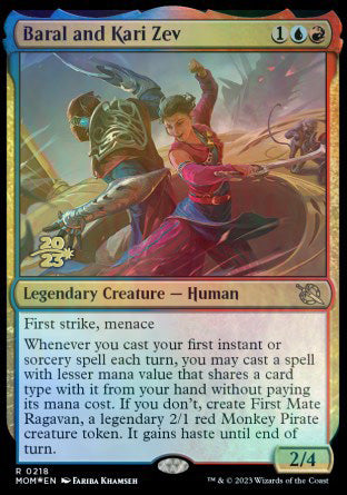 Baral and Kari Zev [March of the Machine Prerelease Promos] | Galaxy Games LLC