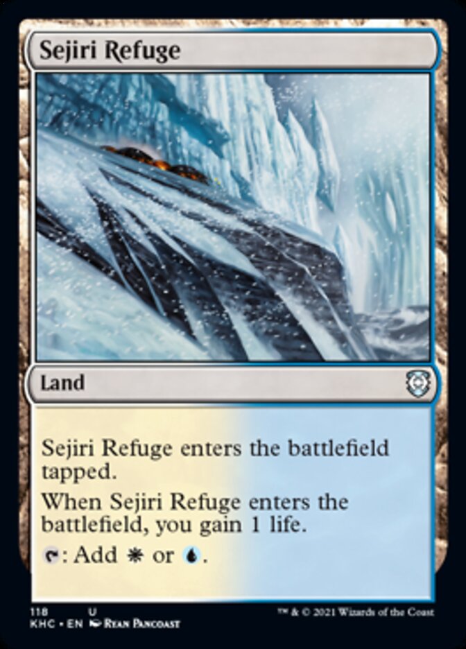 Sejiri Refuge [Kaldheim Commander] | Galaxy Games LLC