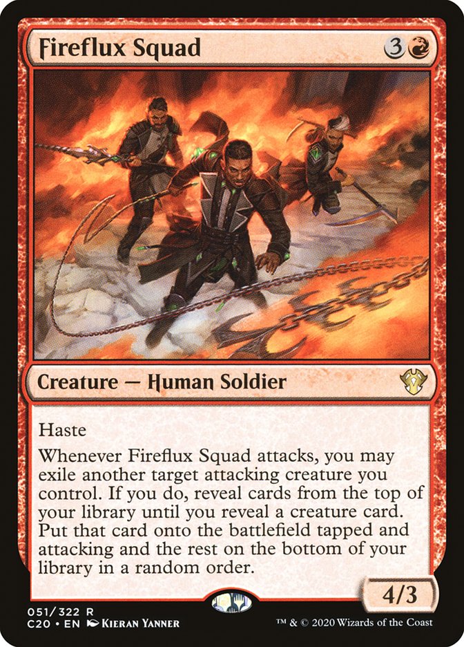 Fireflux Squad [Commander 2020] | Galaxy Games LLC