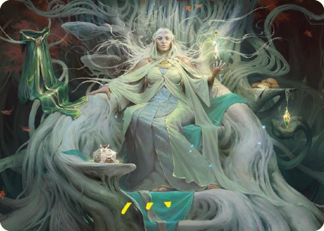 Galadriel, Gift-Giver Art Card [The Lord of the Rings: Tales of Middle-earth Art Series] | Galaxy Games LLC