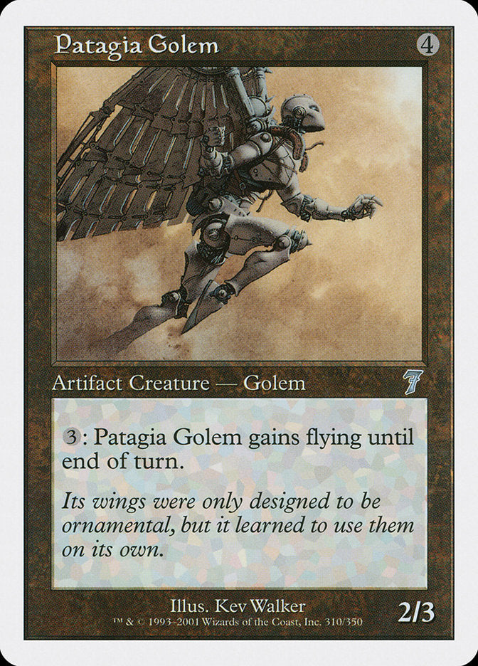 Patagia Golem [Seventh Edition] | Galaxy Games LLC