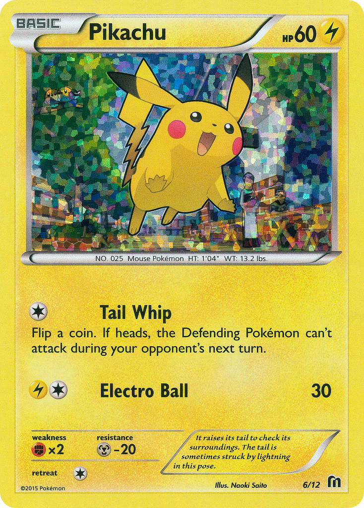 Pikachu (6/12) [McDonald's Promos: 2015 Collection] | Galaxy Games LLC