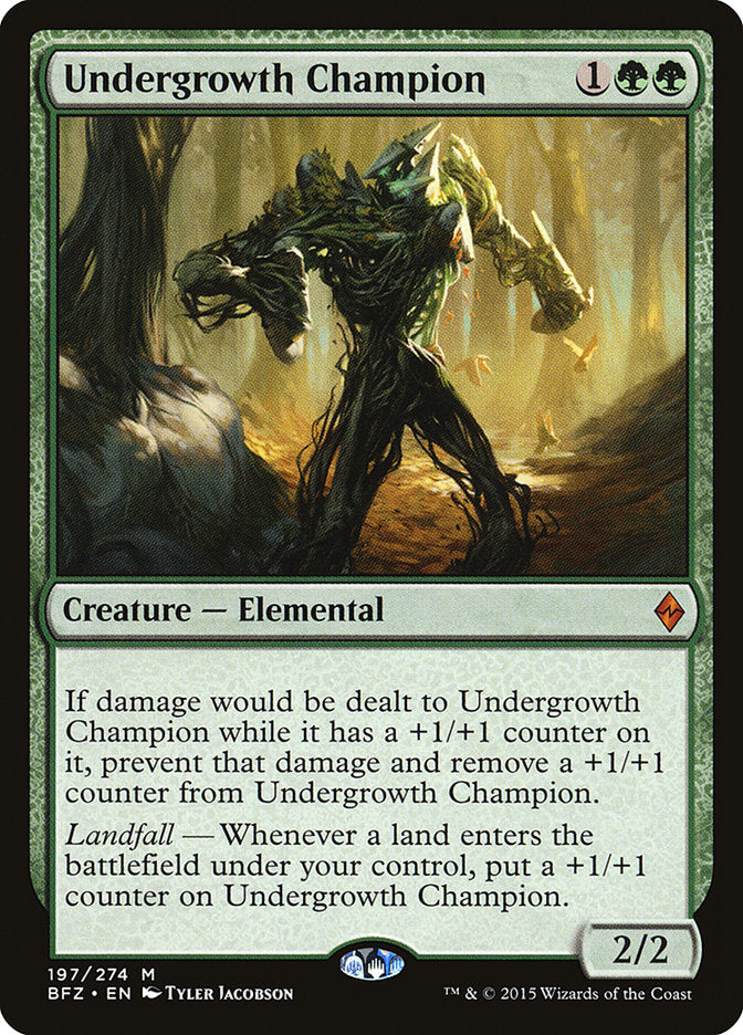 Undergrowth Champion [Battle for Zendikar] | Galaxy Games LLC