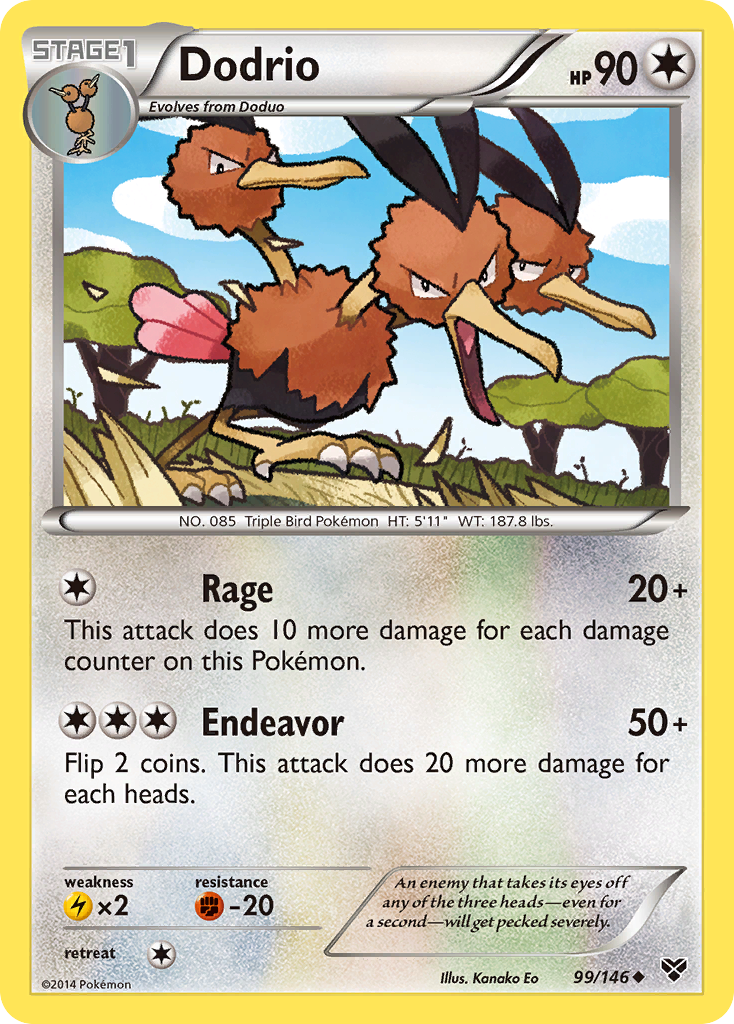 Dodrio (99/146) [XY: Base Set] | Galaxy Games LLC