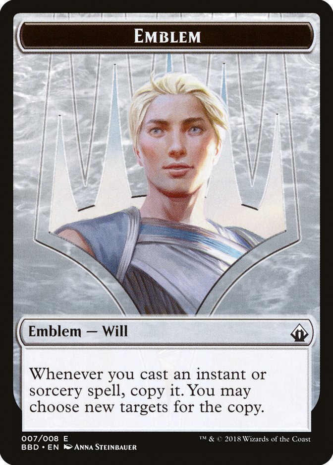 Will Kenrith Emblem [Battlebond Tokens] | Galaxy Games LLC
