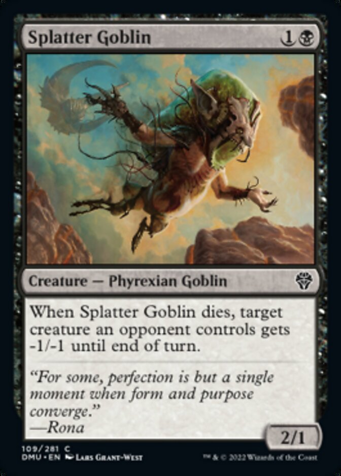 Splatter Goblin [Dominaria United] | Galaxy Games LLC