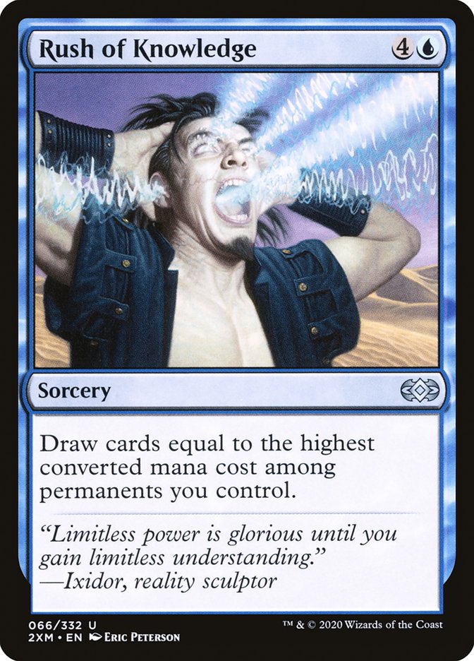 Rush of Knowledge [Double Masters] | Galaxy Games LLC