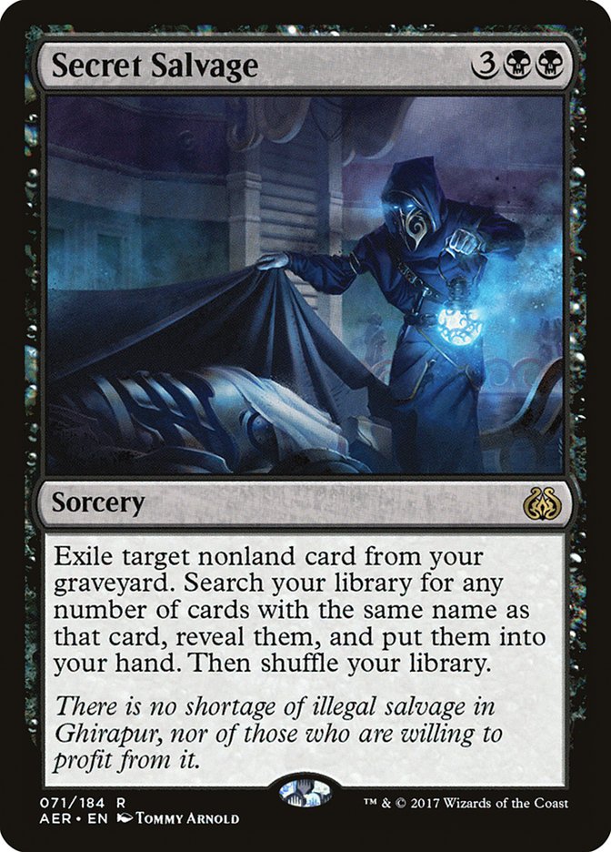 Secret Salvage [Aether Revolt] | Galaxy Games LLC