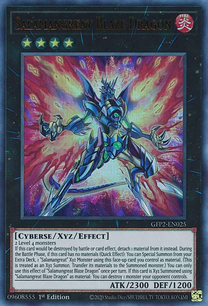 Salamangreat Blaze Dragon [GFP2-EN025] Ultra Rare | Galaxy Games LLC