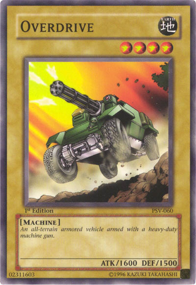 Overdrive [PSV-060] Common | Galaxy Games LLC