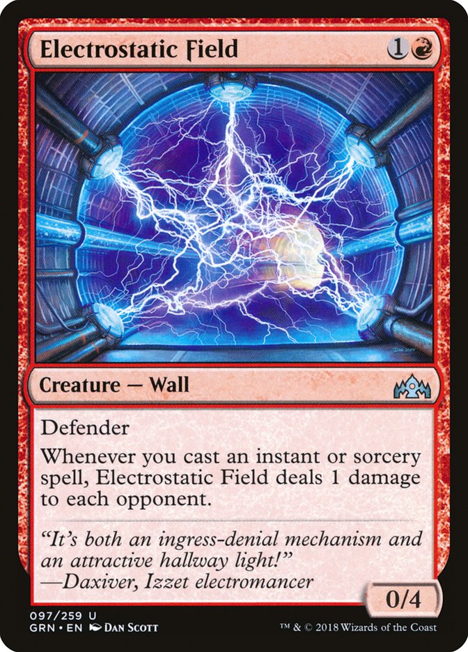 Electrostatic Field [Guilds of Ravnica] | Galaxy Games LLC