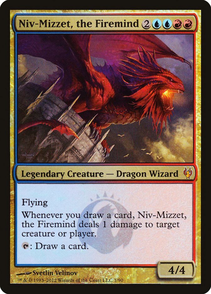 Niv-Mizzet, the Firemind [Duel Decks: Izzet vs. Golgari] | Galaxy Games LLC