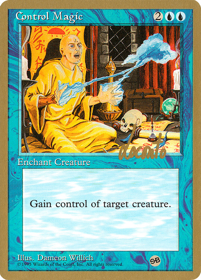 Control Magic (Michael Loconto) (SB) [Pro Tour Collector Set] | Galaxy Games LLC