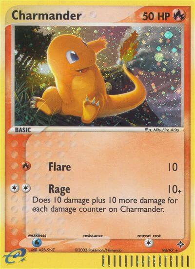 Charmander (98/97) [EX: Dragon] | Galaxy Games LLC