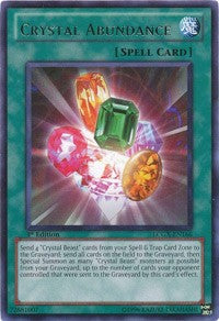 Crystal Abundance [LCGX-EN166] Rare | Galaxy Games LLC