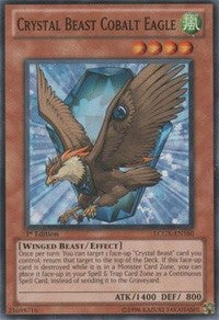 Crystal Beast Cobalt Eagle [LCGX-EN160] Common | Galaxy Games LLC