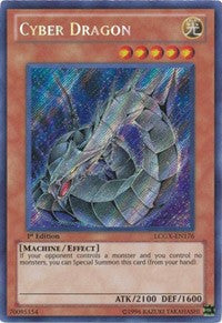 Cyber Dragon (Alternate Art) [LCGX-EN176] Secret Rare | Galaxy Games LLC