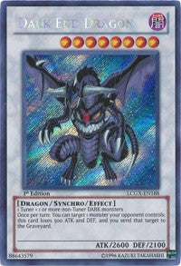 Dark End Dragon [LCGX-EN188] Secret Rare | Galaxy Games LLC