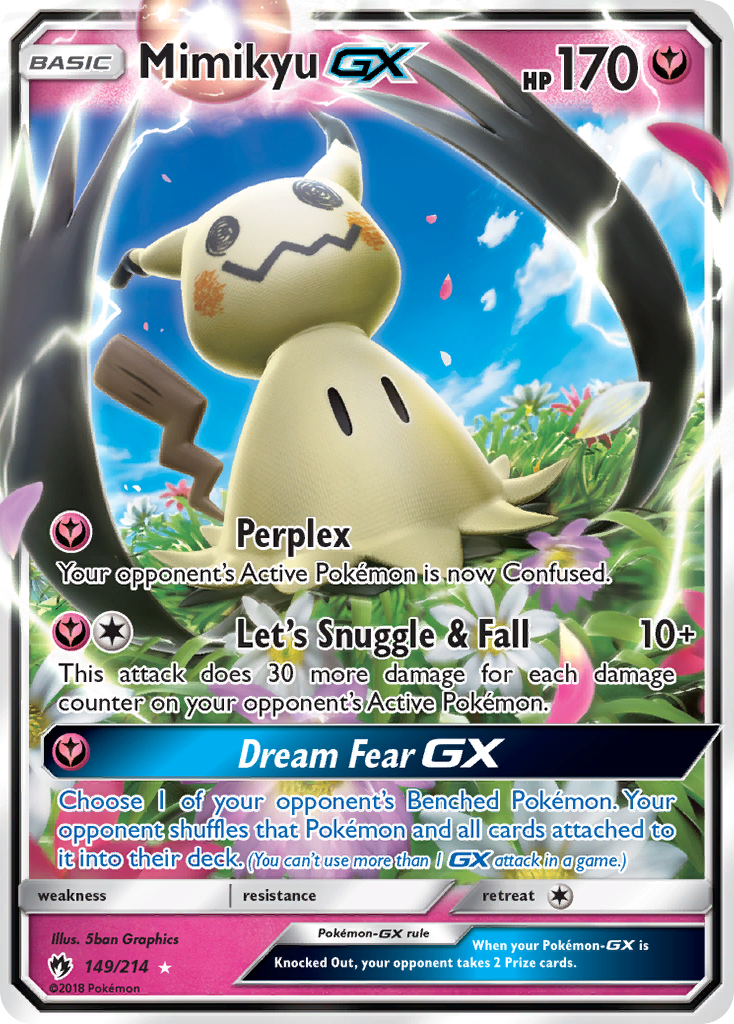 Mimikyu GX (149/214) [Sun & Moon: Lost Thunder] | Galaxy Games LLC