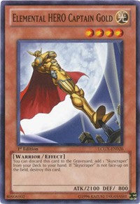 Elemental HERO Captain Gold [LCGX-EN026] Common | Galaxy Games LLC