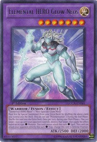 Elemental HERO Glow Neos [LCGX-EN061] Rare | Galaxy Games LLC