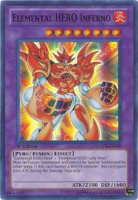 Elemental HERO Inferno [LCGX-EN076] Super Rare | Galaxy Games LLC