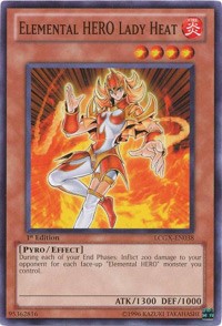 Elemental HERO Lady Heat [LCGX-EN038] Common | Galaxy Games LLC