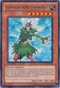 Elemental HERO Poison Rose [LCGX-EN036] Rare | Galaxy Games LLC