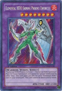 Elemental HERO Shining Phoenix Enforcer [LCGX-EN139] Secret Rare | Galaxy Games LLC
