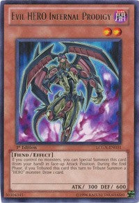 Evil HERO Infernal Prodigy [LCGX-EN031] Rare | Galaxy Games LLC