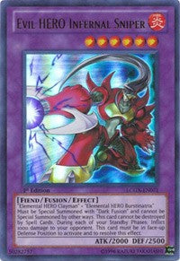 Evil HERO Infernal Sniper [LCGX-EN071] Ultra Rare | Galaxy Games LLC