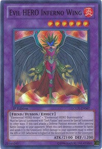 Evil HERO Inferno Wing [LCGX-EN067] Super Rare | Galaxy Games LLC