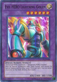 Evil HERO Lightning Golem [LCGX-EN068] Super Rare | Galaxy Games LLC