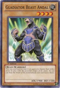 Gladiator Beast Andal [LCGX-EN223] Common | Galaxy Games LLC