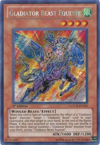 Gladiator Beast Equeste [LCGX-EN251] Secret Rare | Galaxy Games LLC