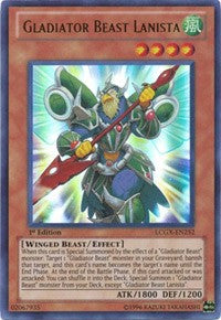 Gladiator Beast Lanista [LCGX-EN252] Ultra Rare | Galaxy Games LLC