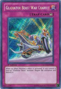 Gladiator Beast War Chariot [LCGX-EN266] Secret Rare | Galaxy Games LLC