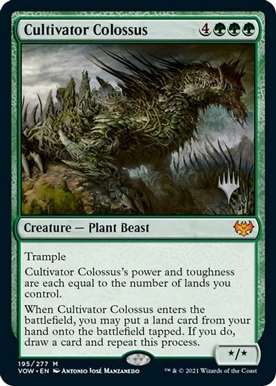 Cultivator Colossus (Promo Pack) [Innistrad: Crimson Vow Promos] | Galaxy Games LLC