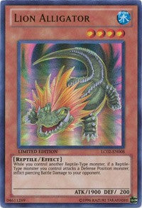 Lion Alligator [LC02-EN008] Ultra Rare | Galaxy Games LLC