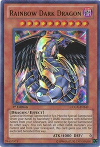 Rainbow Dark Dragon [LCGX-EN243] Ultra Rare | Galaxy Games LLC