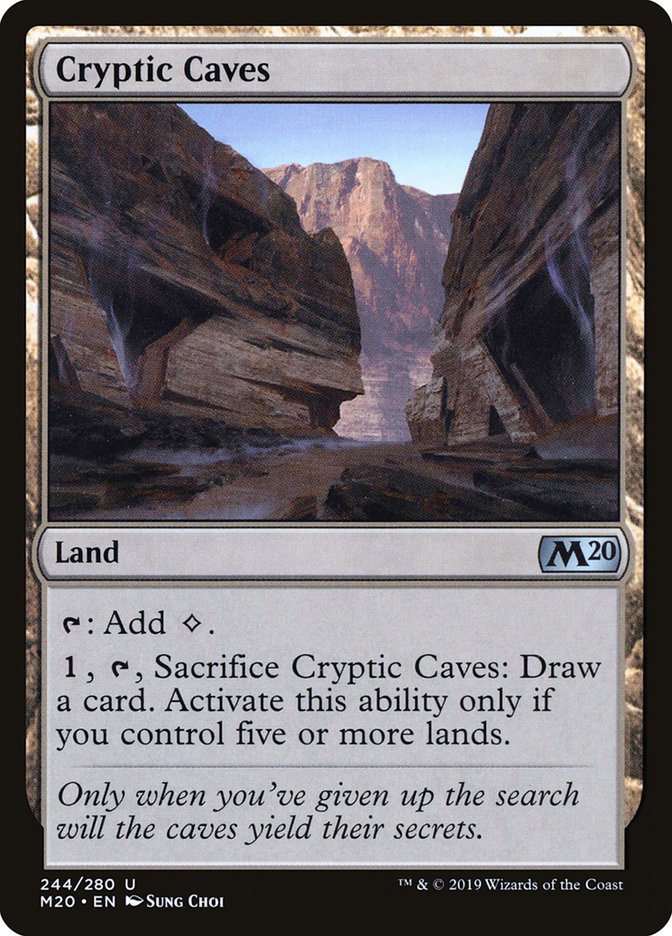 Cryptic Caves [Core Set 2020] | Galaxy Games LLC