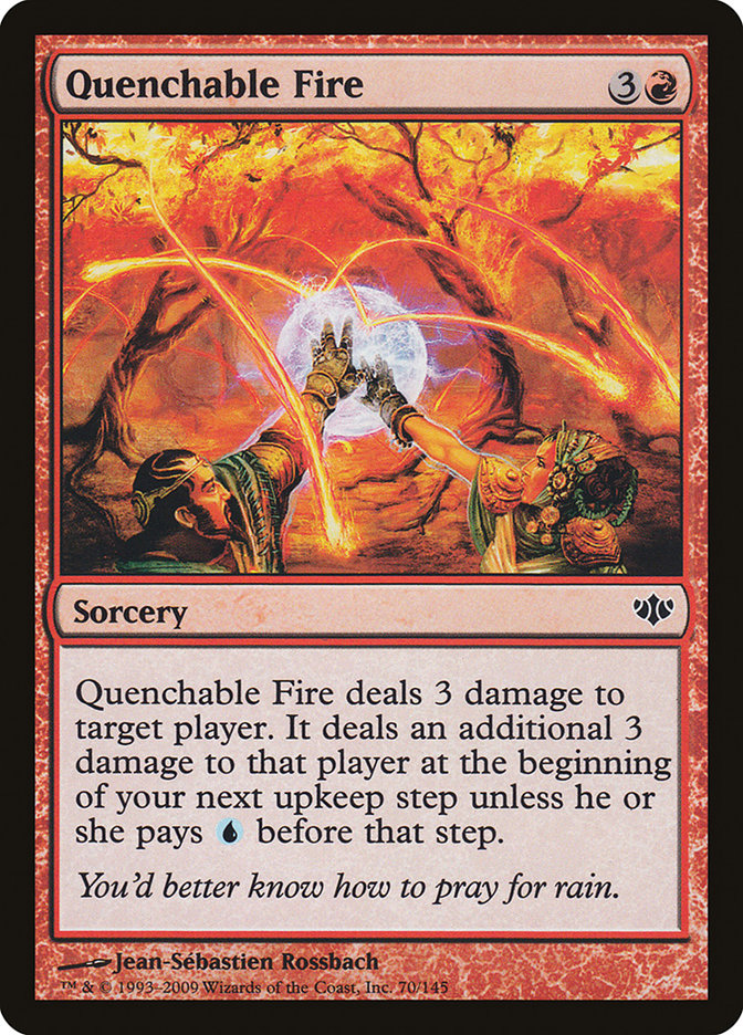 Quenchable Fire [Conflux] | Galaxy Games LLC