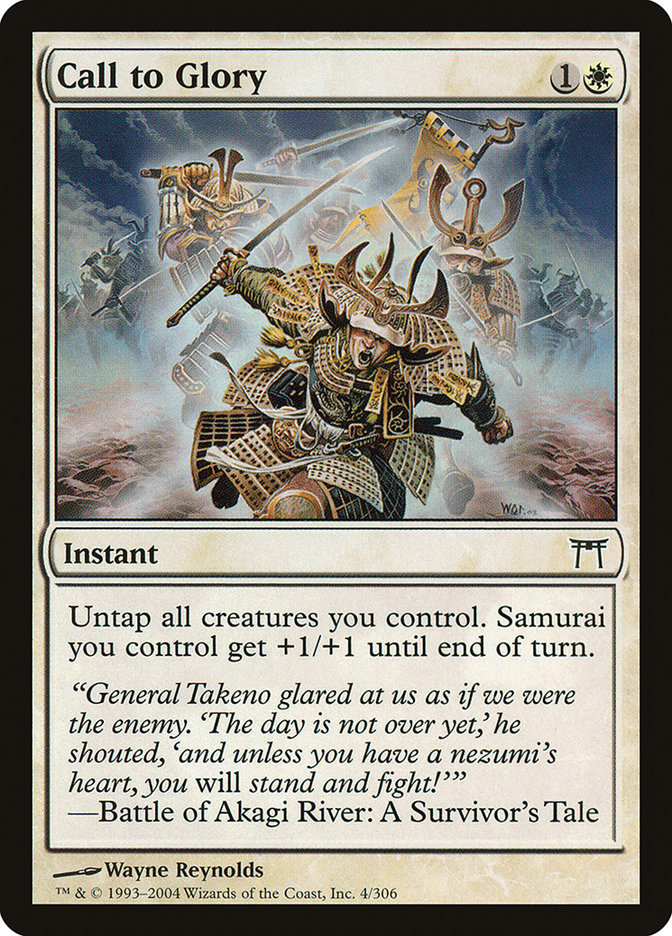 Call to Glory [Champions of Kamigawa] | Galaxy Games LLC