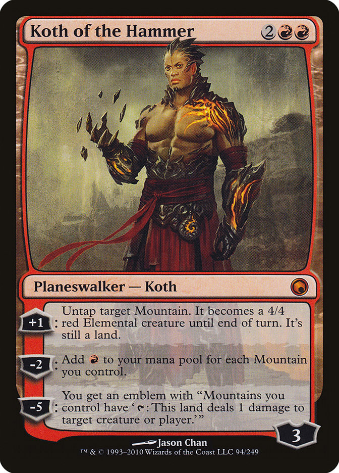 Koth of the Hammer [Scars of Mirrodin] | Galaxy Games LLC